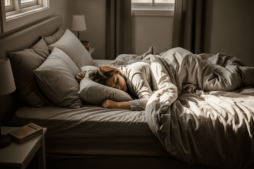 Bauchschlafpositionen